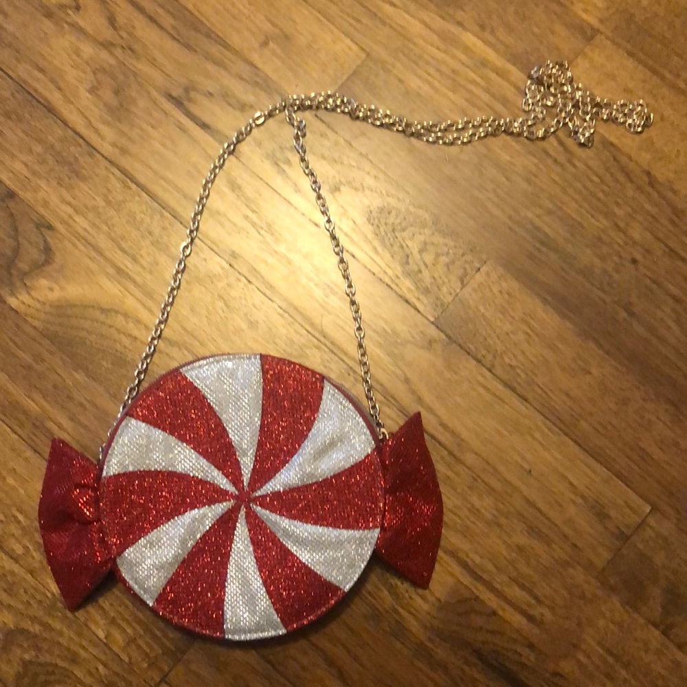 Peppermint candy purse